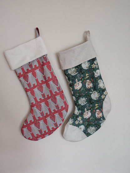 Patron PDF - Bas de Noël