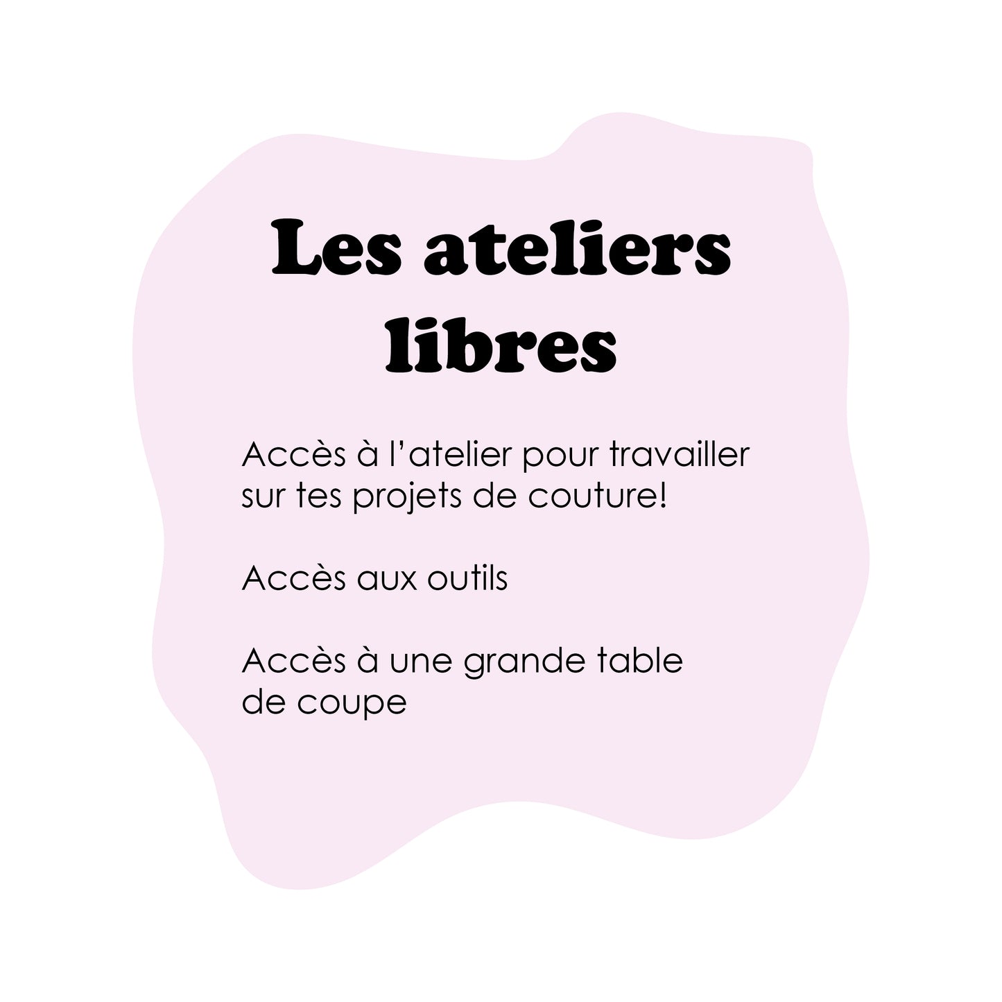 Atelier libre!