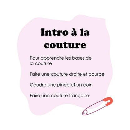 Atelier d'introduction à la couture