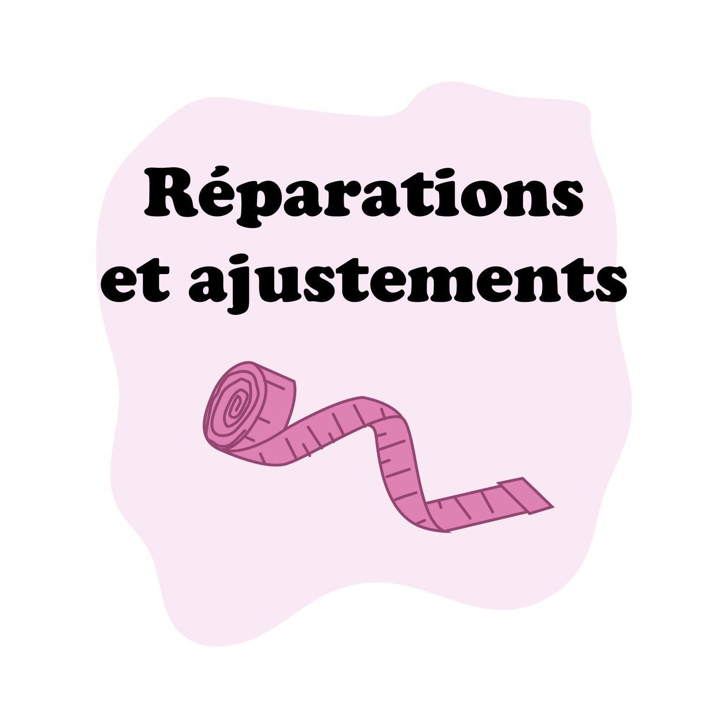Atelier de réparations et d’ajustement de vêtements!