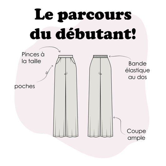 Parcours du débutant – coudre son premier vêtement