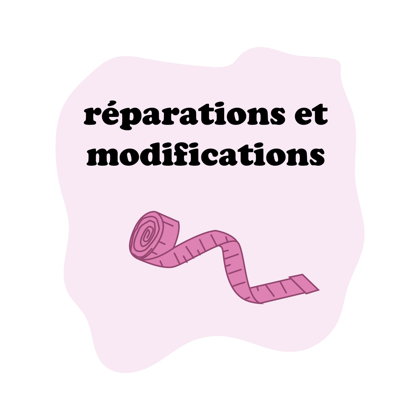 Atelier de réparations et de modifications de vêtements!