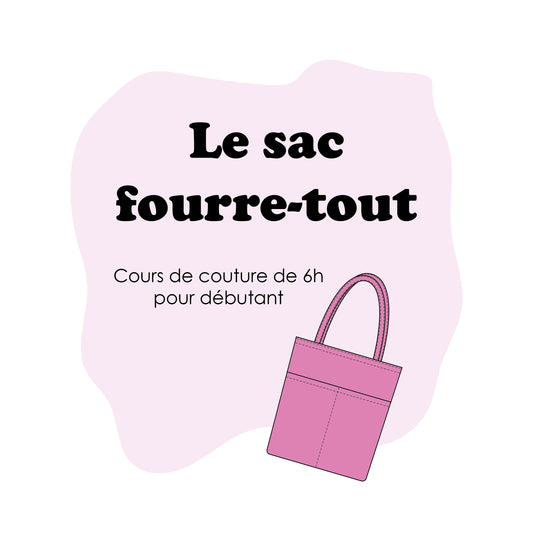 Le sac fourre-tout - Projet pour débutant!