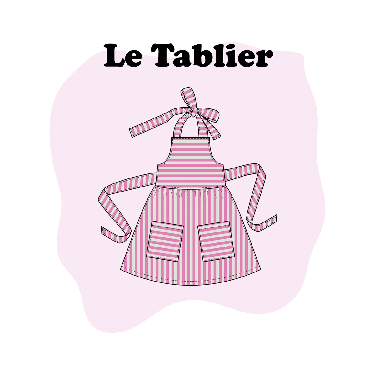 Apprends à coudre : un tablier
