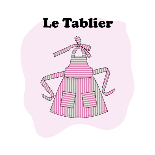 Apprends à coudre : un tablier